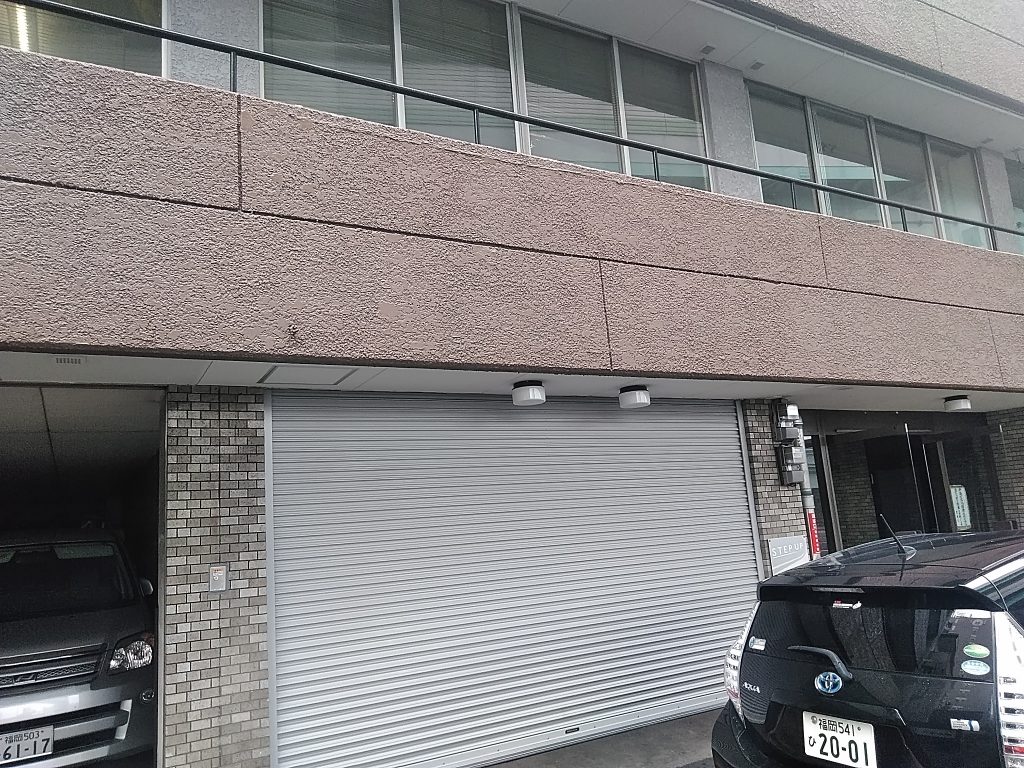 工事前の店舗